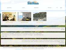 Tablet Screenshot of apartamentos3praias.com